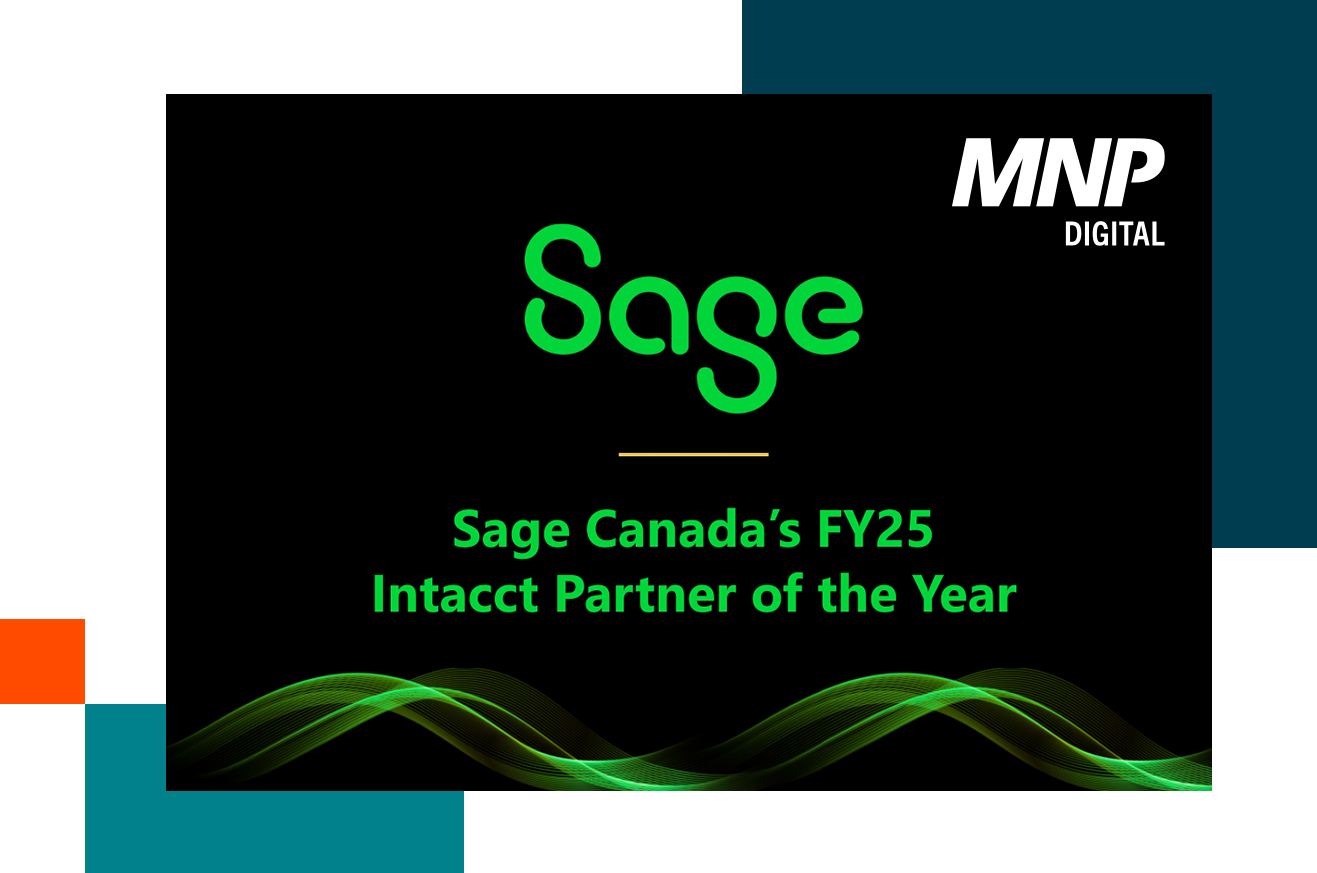 Sage Canada’s Intacct Partner of the Year