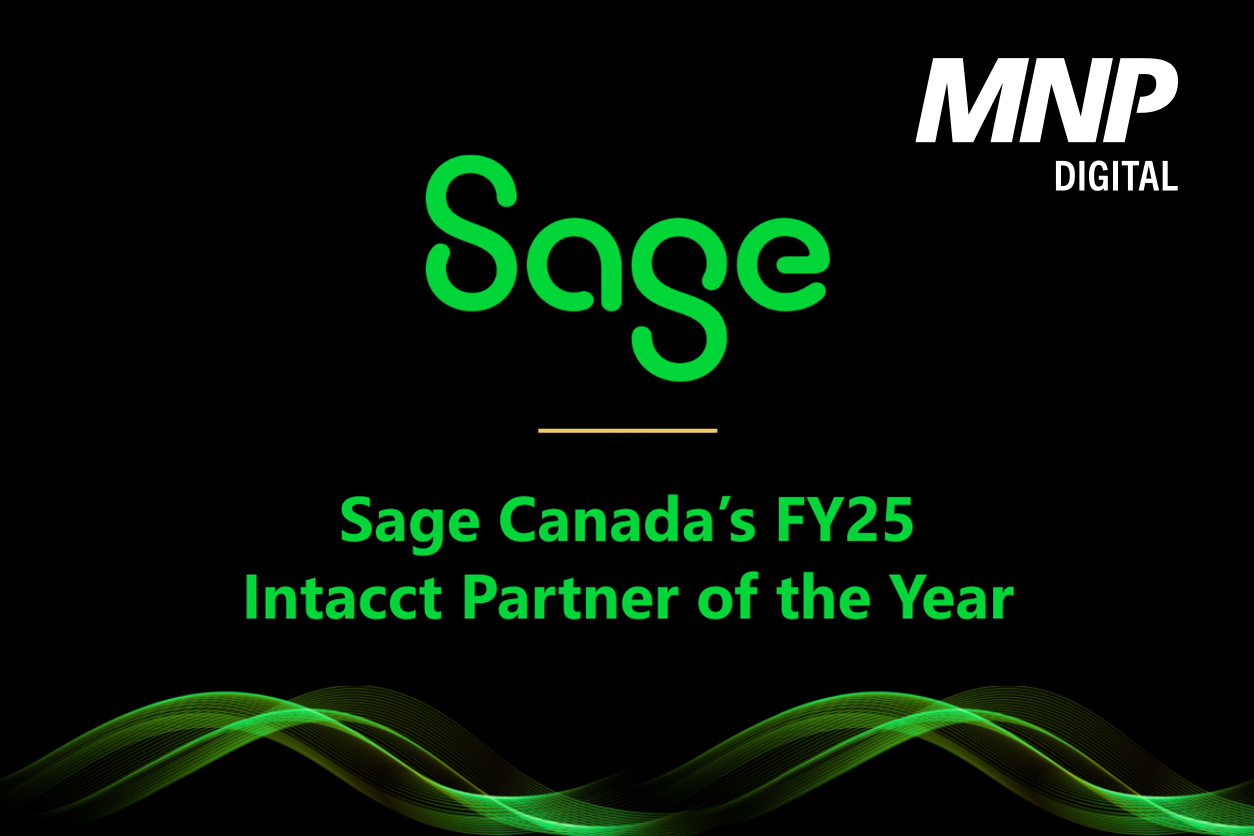 Sage Canada’s Intacct Partner of the Year