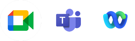 meting_technology Google Meet, Teams, Webex